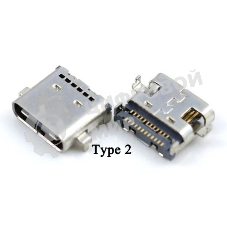 Разъем USB TYPE-C для ноутбука Lenovo ThinkPad T480 T580 L480 L580 L490 VER-2