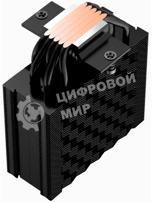 Кулер для процессора PCCooler RZ500 черный 120мм алюминий+медь 2200rpm 32db 4-pin 250W 155мм