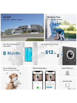 Умный дверной замок TP-Link Tapo D235