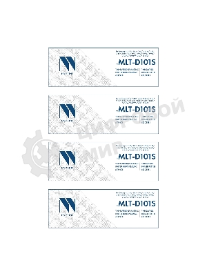 Картридж NVPrint совместимый NV-MLT-D101S-SET4 для Samsung ML 2160/ 2162/ 2165/ 2165W/ 2167/ 2168/ 2168W/ SCX 3400/ 3400F/ 3405/ 3405F/ 3405FW/ 3405W/ 3407/ SF 760P (1500k) (4 шт)