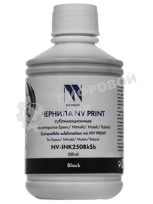 Чернила NV PRINT сублимационные NV-INK1000BkSb для аппаратов Epson, Mimaki, Mutoh, Roland (1000ml) Black, box