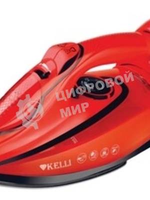 Утюг Kelli KL-1650К красный