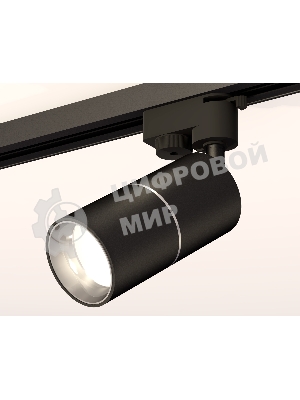 Светильник Ambrella light XT6302001 SBK/PSL черный песок/серебро полированное MR16 GU5.3 (A2521, C6302, A2060,  C6302, N6112)