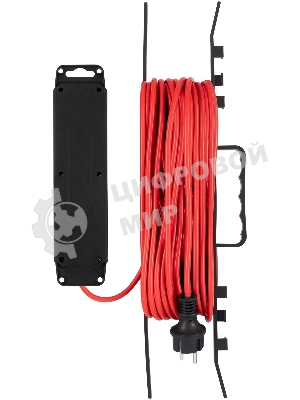 Сетевой удлинитель Buro BU-PS3.10/B 10 м (3 розетки) оранжевый (пакет ПЭ)