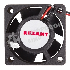 Вентилятор для корпуса Rexant RX 4020MS 24VDC черный, 40 мм, 6800 об/мин, 28 дБ, 2 pin