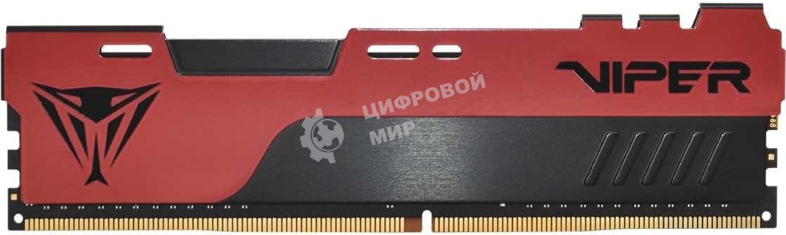 Оперативная память Patriot Viper Elite II, DDR4, 8GB (1x8 GB), 3600 MHz, CL20, DIMM, радиатор, красный/черный