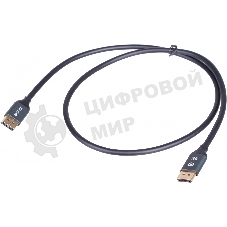 Кабель Ultra HD DisplayPort (m) DisplayPort (m) 1м черный пакет