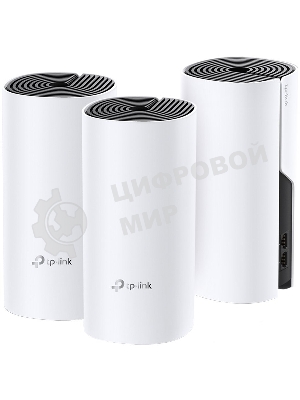 Бесшовный Mesh роутер TP-Link Deco M4 (DECO M4(3-PACK)) AC1200 10/100/1000BASE-TX (упак.:3шт)