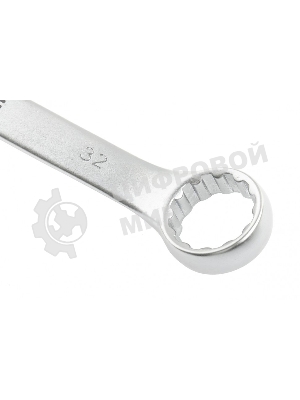 Ключ комбинированный Stels 32 мм, CrV, матовый хром