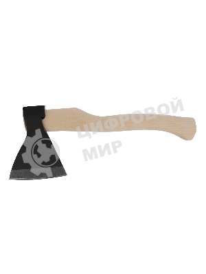 Россия Топор,1200 г,в сборе,кованый,деревянное топорище,400 мм,аО,21661