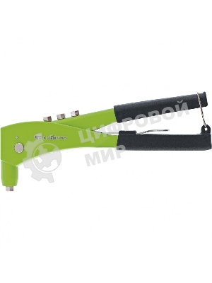 Заклепочник Сибртех 250 мм, литой корпус, заклепки 2,4-3,2-4,0-4,8 мм