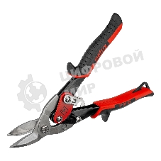 Ножницы по металлу Matrix, 250 мм, левый рез,сталь CRMO,двухкомпонентные рукоятки, PRO