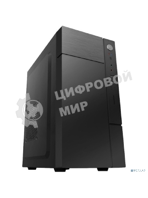 Компьютерный корпус с блоком питания 450Вт./Case Forza mATX case, black, w/PSU 450W 12cm, w/2xUSB 2.0, w/pwr cord, w/o FAN