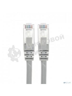 Патч-корд F/UTP Rexant cat.6, RJ45-RJ45, экранированный, 26AWG, LSZH, серый, 0.5 м