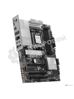 Материнская плата MSI PRO B850-P WIFI, AM5, AMD B850, 4xDDR5, 4xSATA, 3xM.2, 1xPCIe 5.0 x16, 1xPCIe 4.0 x4, 2xPCIe 3.0 x1, 1xHDMI, 1x5Gb LAN, Wi-Fi 7, 4xUSB 2.0, 1xUSB 3.2 Gen 1, 1xUSB 3.2 Gen 2, 2xUSB-C 3.2 Gen 2, 2x3.5 мм, 7.1, ATX