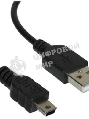 Кабель Rexant Шнур mini USB (male) - USB-A (male) 0.2M черный