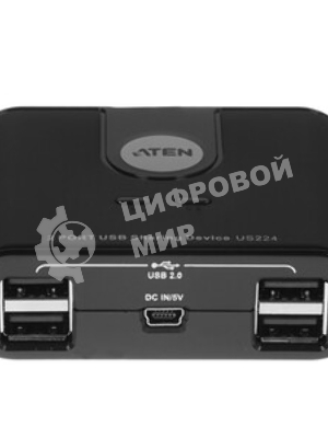 Переключатель USB Aten 2x4 USB 3.1 Gen1 Peripheral Sharing Switch