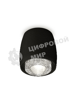 Светильник Ambrella Light XS1142020 SBK/CL черный песок/прозрачный MR16 GU5.3 (C1142, N7191)