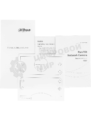 Камера видеонаблюдения Dahua DH-IPC-P3BP-PV-0360B, IP, 3 Мп, 3.6 мм, белая