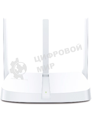 Роутер Mercusys MW306R 300 Mbps Multi-Mode Wireless N Router, 3 × Fixed External Antennas, 3× 10/100 LAN Port, 1× 10/100 WAN Port, 4 in 1- Access Point/Router/Range extender/WISP Mode, WPS/Reset Button, Parental Controls, Guest Network