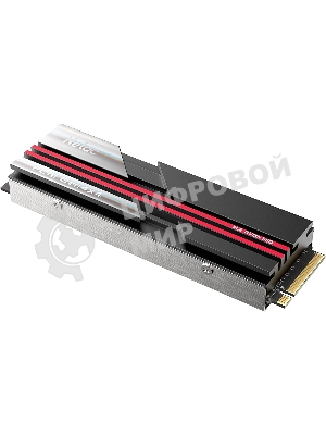 Накопитель SSD Netac NV7000, 2Tb, M.2 2280, PCIe 4.0 x4, NVMe, R/W 7200/6800, с радиатором