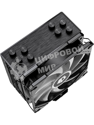 Кулер ID-COOLING SE-224-XTS ARGb черный 120мм алюминий/медь 1500rpm 29db 4-pin 220W 151мм