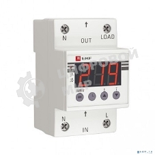 Реле напряжения с дисплеем MRV 40А PROxima EKF MRV-40A