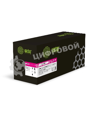 Картридж лазерный Cactus CS-TK5390M пурпурный (13000 стр.) для Kyocera ECOSYS PA4500cx с чипом