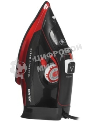 Утюг Centek CT-2359 красный/черный, 3000 Вт, 50 г/мин, 190 г/мин, 320 мл
