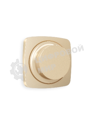 Лицевая панель OMEGA (Шампань) для светорегулятора универсального QUANT OP6055