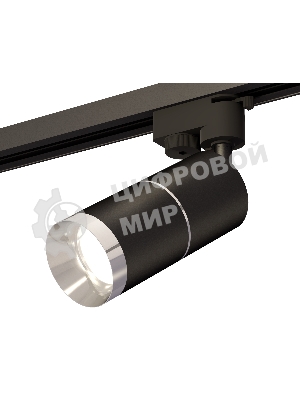 Светильник Ambrella light XT6302002 SBK/PSL черный песок/серебро полированное MR16 GU5.3 (A2521, C6302, A2060, C6302, N6132)