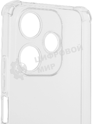 Чехол (клип-кейс) BoraSCO для Xiaomi Poco M6 4G Bumper Case прозрачный