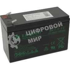Батарея для ИБП B.B.Battery BC 7.2-12 (12V 7.2Ah)