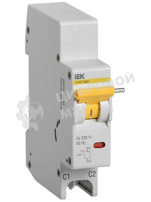 Расцепитель независимый РН47-60М на DIN-рейку для ВА47-60M IEK MVA31D-RN-1 IEK