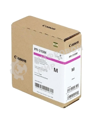 Картридж струйный Canon PFI-310 M 2361C001 пурпурный для Canon TX-2000/TX-3000/TX-4000