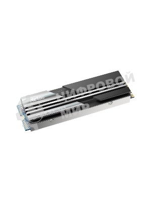 Накопитель SSD Netac NV5000, 500Gb, M.2 2280, PCIe 4.0 x4, NVMe, R/W 5000/2500, с радиатором