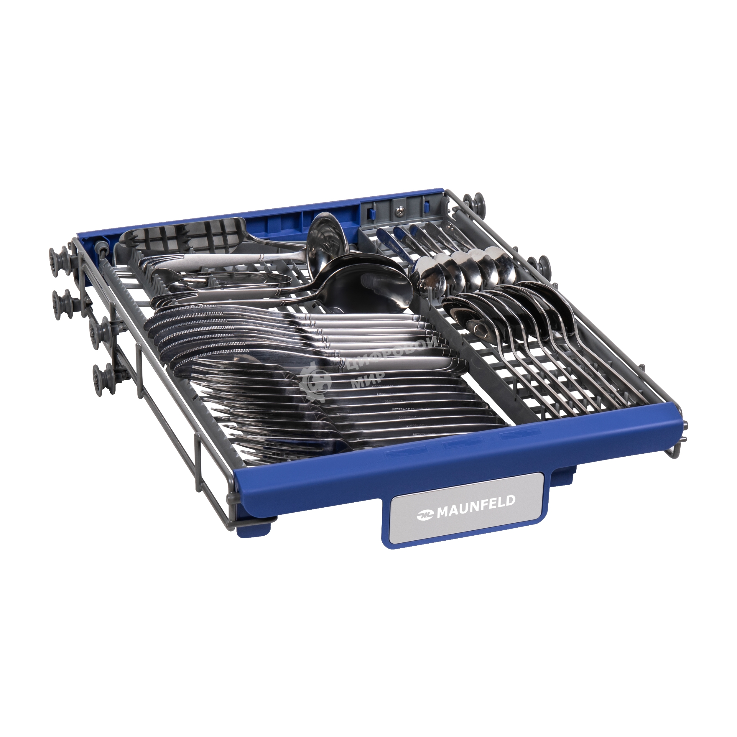 Встраиваемая посудомоечная машина Maunfeld MLP-08PRO, серебристый, 44.8 см, 10 компл., 47 дБ, класс A++