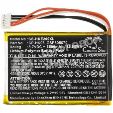 Аккумуляторная батарея CameronSino CS-HKE200XL для Harman, Kardon Esquire 2 3.7V 3500mAh 12.95Wh
