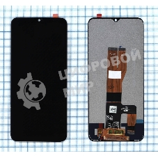 Дисплей для Realme C30 черный