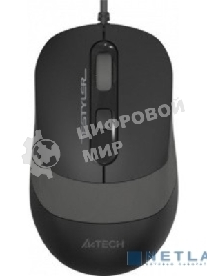 Комплект клавиатура+мышь A4Tech FStyler F1010 проводной, USB, 1600 DPI, чёрный