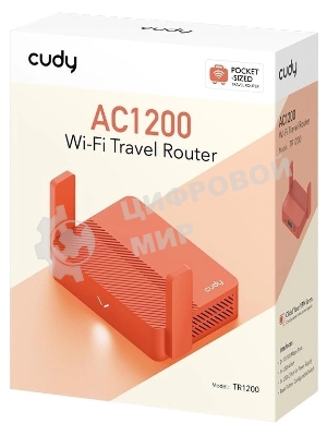 Маршрутизатор Cudy AC1200 Wireless Mini VPN Router with USB