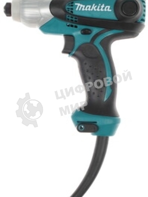 Дрель-шуруповерт Makita TD0101F, 230 Вт, 100 Нм, щеточный, ударный