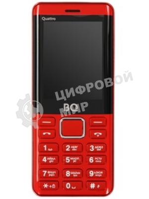 Мобильный телефон BQ 2453 Quattro красный