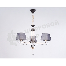Светильник Ambrella light TR4614/3 CF/FGD кофе/золото E27/3 max 40W D640*800