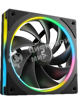 Вентилятор для корпуса Deepcool FL12 SE ARGb 120х120x25 черный 4-pin 28.67дБ (упак.:1шт) (R-FL12SE-BKAPN1-G) Ret