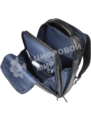 Рюкзак мужской Piquadro Blue Square CA6817B2/N черный натур.кожа