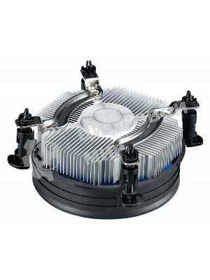 Кулер для процессора DEEPCOOL THETA 9 черный/синий, 92 мм, 2000 об/мин, 27.6 дБ, 3 pin, 65 Вт