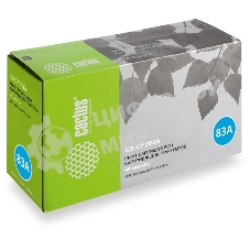 Картридж лазерный Cactus CS-CF283A черный (1500 стр.) для HP LaserJet Pro MFP M125nw, MFP M127fw