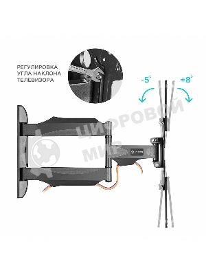 Кронштейн ONKRON NP40 черный 32-65