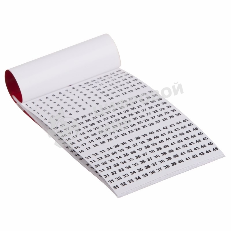 Маркеры самоклеящиеся Rexant МС-3 от 1 до 45